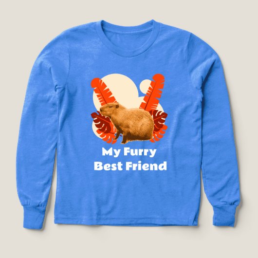 Capybara Knuffel Beste Vriend Tropisch Dier (Voorkant)