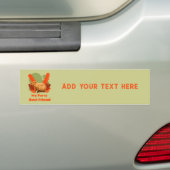 Capybara Knuffel Beste Vriend Tropisch Dier Bumpersticker (Op auto)