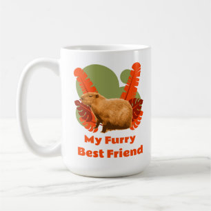 Capybara Knuffel Beste Vriend Tropisch Dier Koffiemok