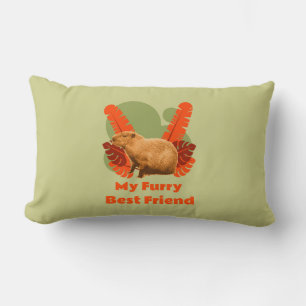 Capybara Knuffel Beste Vriend Tropisch Dier Kussen
