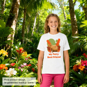 Capybara Knuffel Beste Vriend Tropisch Dier T-shirt