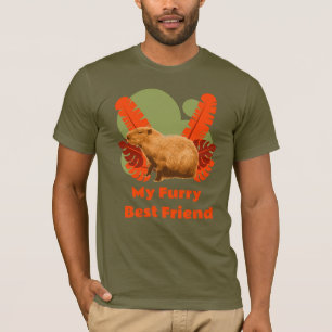 Capybara Knuffel Beste Vriend Tropisch Dier T-shirt