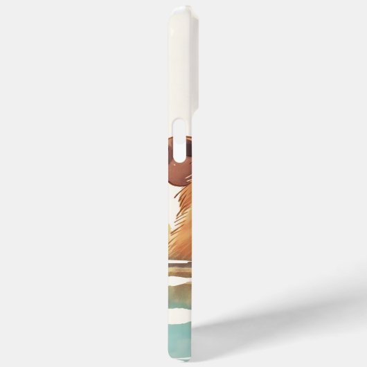 Capybara Koelt Af Case-Mate iPhone Case (Achterkant / Rechts)