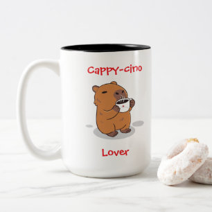 Capybara koffiekop tweekleurige koffiemok