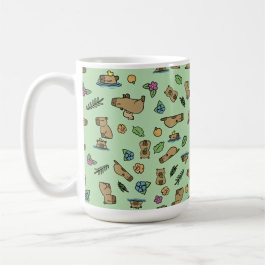 Capybara Koffiemok (Links)