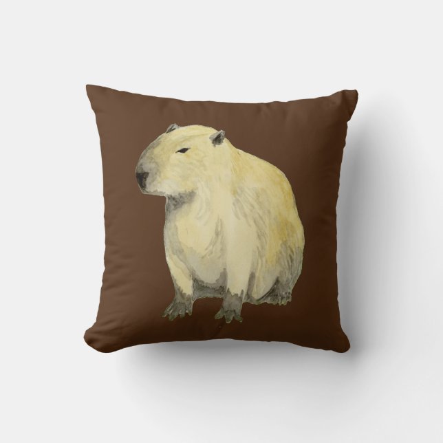 Capybara Kussen (Voorkant)