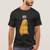 Capybara Kyrgyzstan Hat T-shirt (Voorkant)