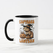 Capybara Lantern Halloween Mok (Links)