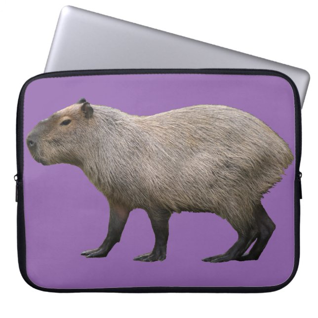 Capybara Laptop Sleeve (Voorkant)