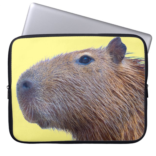 Capybara Laptop Sleeve (Voorkant)