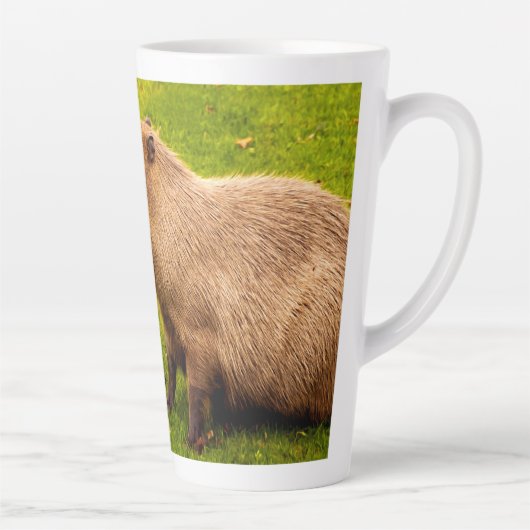 Capybara Latte Mok (Rechts)