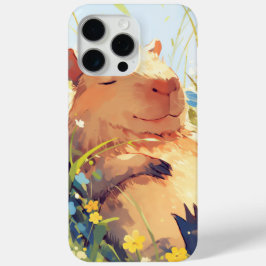 Capybara Lazy Days iPhone 15 Pro Max Hoesje