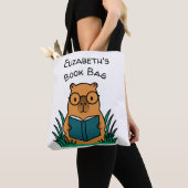 Capybara Leest Boek Tote Bag (Dichtbij)
