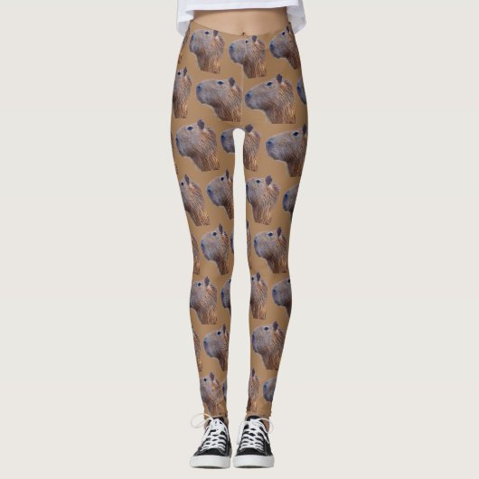 Capybara Leggings (Voorkant)