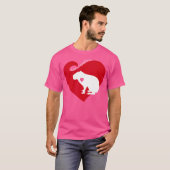Capybara Liefde Capybara T-shirt (Voorkant volledig)