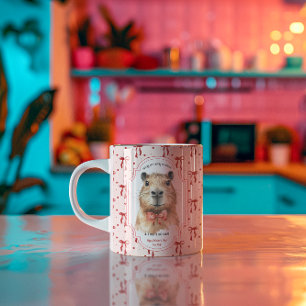 Capybara Liefde: Geen Cap Valentijnsdag Koffiemok