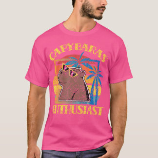 Capybara liefhebber Knaagdier Capybaras Dier T-shirt