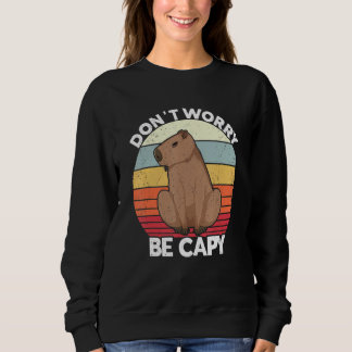 Capybara-liefhebber Schattige capibara Knaagdier D Trui