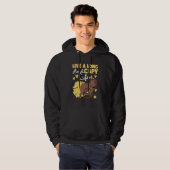 Capybara Live A Long And Capy Life Hoodie (Voorkant volledig)