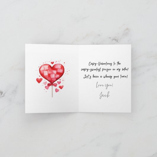 Capybara Love Kaart (Binnen)