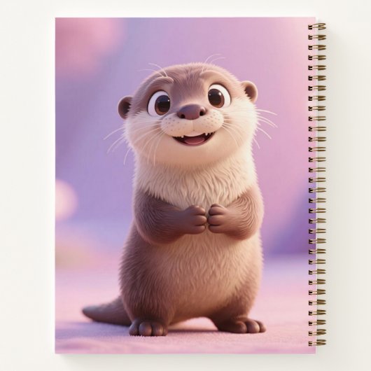 Capybara Love Notitieboek (Achterkant)