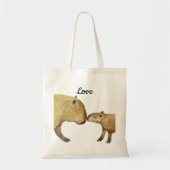 Capybara Love Tote Bag (Voorkant)