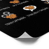 Capybara Lover Art Kinder Funny Capybara Poster (Hoek)