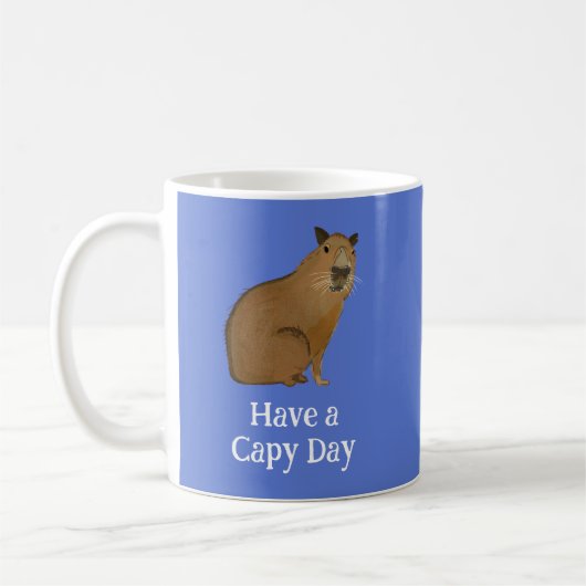 Capybara Lover Coffee Mok (Links)
