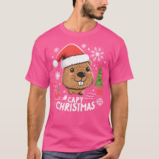 Capybara Lover T-shirt (Voorkant)