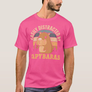 Capybara Lover Wildlife Knaagdier Schattige Capyba T-shirt