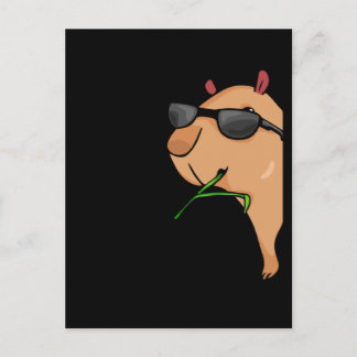 Capybara Lover Women Capybara Gift Mannen Capybara Briefkaart