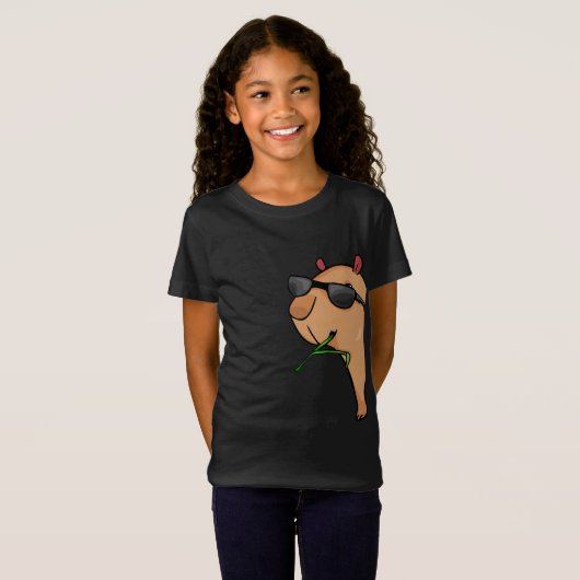 Capybara Lover Women Capybara Gift Mannen Capybara T-shirt (Voorkant volledig)