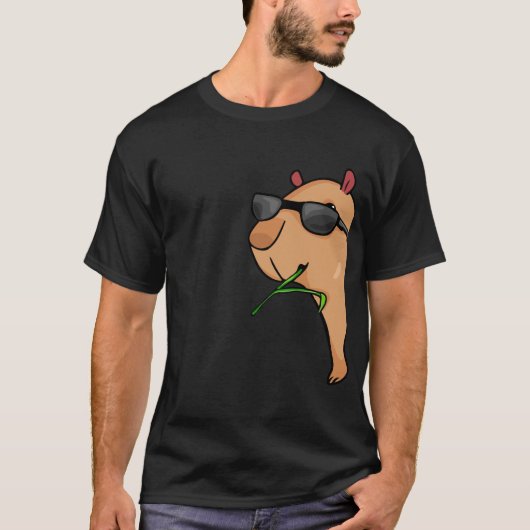 Capybara Lover Women Capybara Gift Mannen Capybara T-shirt (Voorkant)