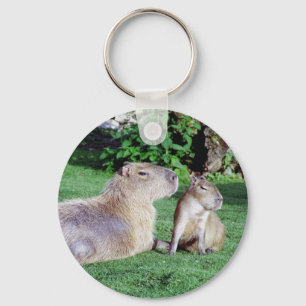 Capybara Ma en Son Sleutelhanger