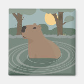 Capybara Magneet (Voorkant)