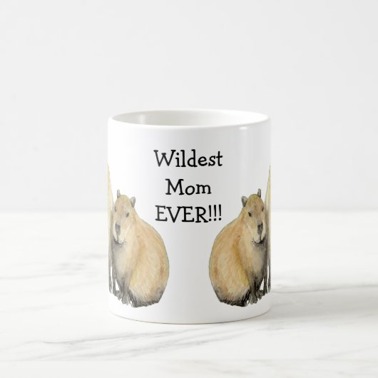 Capybara mama koffiemok (Center)