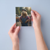 "Capybara Mechanic: Smeer, Versnellingen en Goede Flyer (Hand)