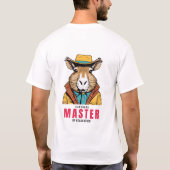 Capybara - Meester van ontspanning T-shirt (Achterkant)
