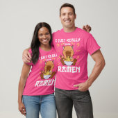 Capybara met noedels Ramen Kawaii Capybara T-shirt (Unisex)
