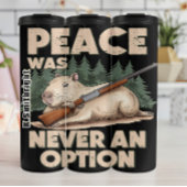 Capybara met Shotgun Graphic Thermosbeker