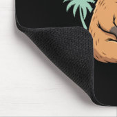 Capybara Met Staart - Chille Sfeer Muismat (Hoek)