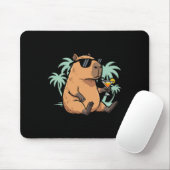 Capybara Met Staart - Chille Sfeer Muismat (Met muis)