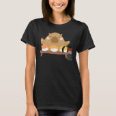 Capybara met sushi t-shirt (Voorkant)