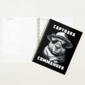 Capybara Met Zonnebril Capy Commandant Planner (Display)