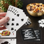 Capybara Met Zonnebril Capy Commandant Pokerkaarten (Insitu)