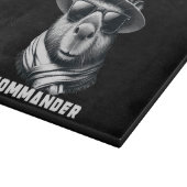 Capybara Met Zonnebril Capy Commandant Snijplank (Hoek)