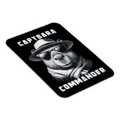 Capybara met zonnebril Capy Commander Magneet (Rechterzijde)