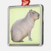 Capybara Metalen Ornament (Links)