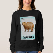 Capybara Mexicaanse Kaarten Trui (Voorkant)