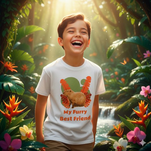 Capybara mijn harige beste vriend t-shirt